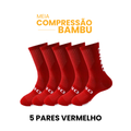 Meia Compressão em Bambu GIRO | Compre 3 Leve 5 | MÊS DO CONSUMIDOR
