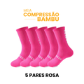 Meia Compressão em Bambu GIRO | Compre 3 Leve 5 | MÊS DO CONSUMIDOR