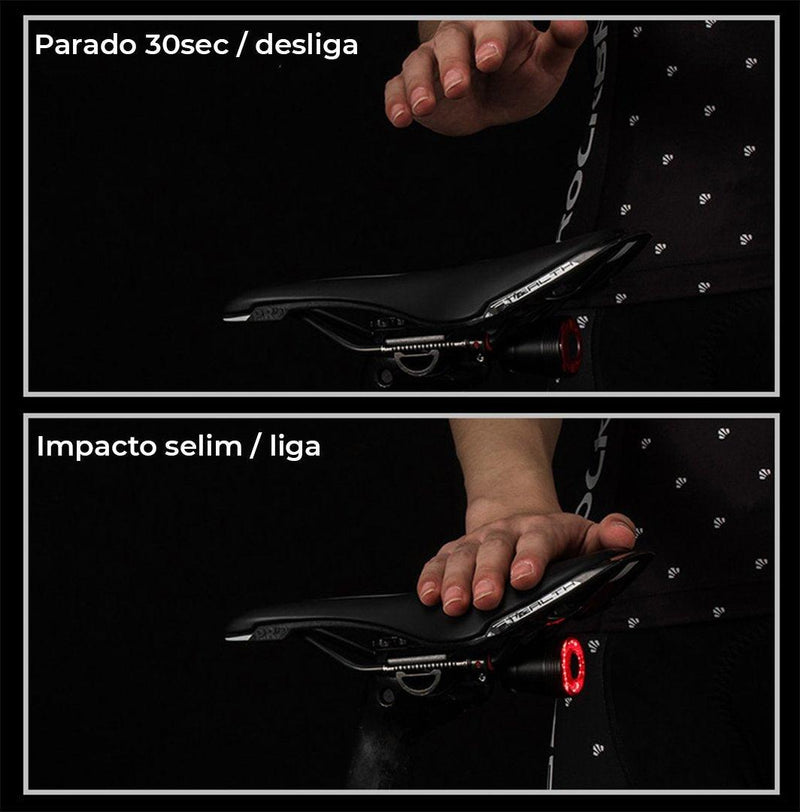 Lanterna Sensor de Movimento a Laser