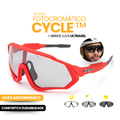 Óculos Fotocromático Cycle™ + BRINDE LUVA ULTRAGEL | MÊS DO CONSUMIDOR