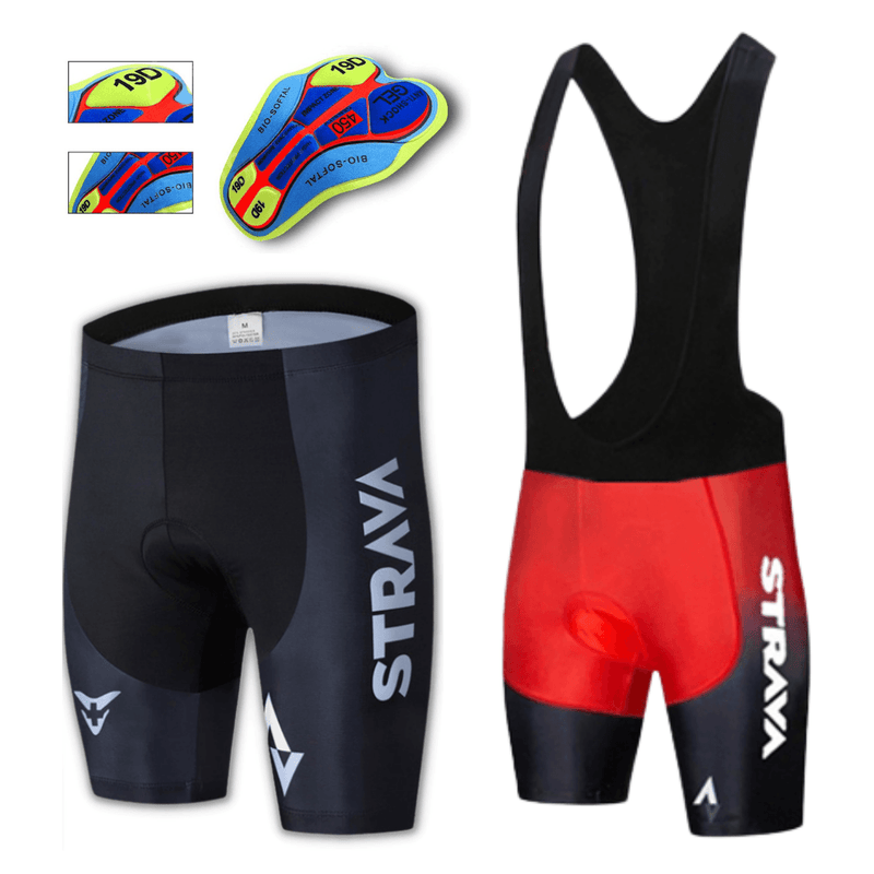 Bermuda ou Bretelle Strava UltraGel™ + BRINDE OCULOS BIKESPORTS