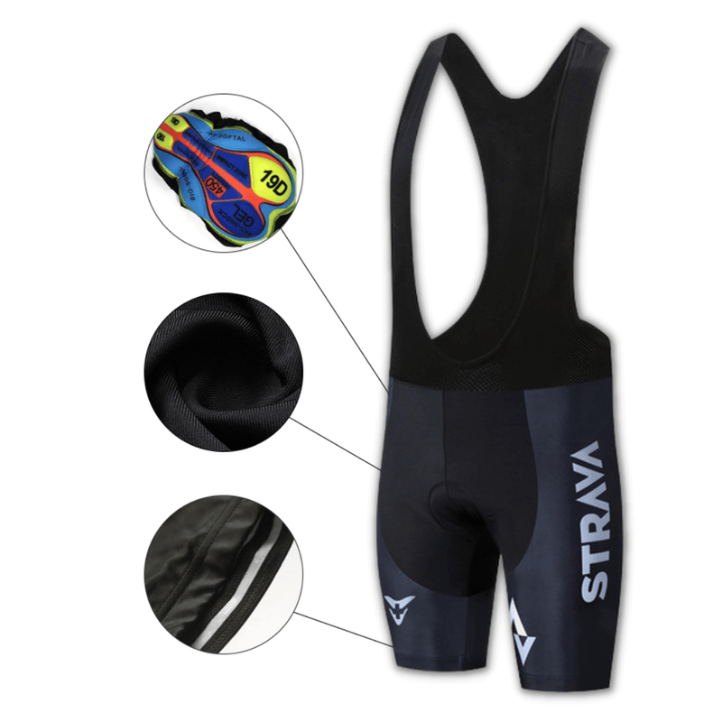 Bermuda ou Bretelle Strava UltraGel™ + BRINDE OCULOS BIKESPORTS