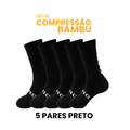 Meia Compressão em Bambu GIRO | Compre 3 Leve 5 | MÊS DO CONSUMIDOR