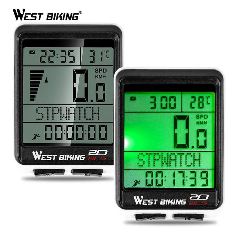 Odômetro com Wireless West Biking