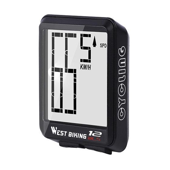 Odômetro Wireless Multifuncional West Biking