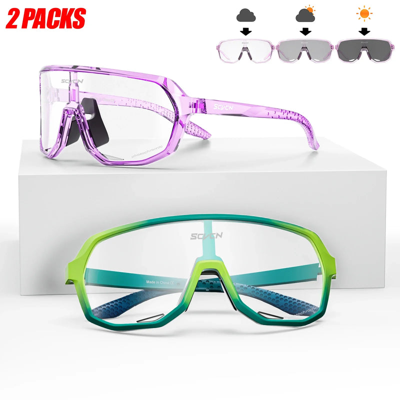 Óculos Fotocromático Cycling | COMPRE 1 LEVE 2