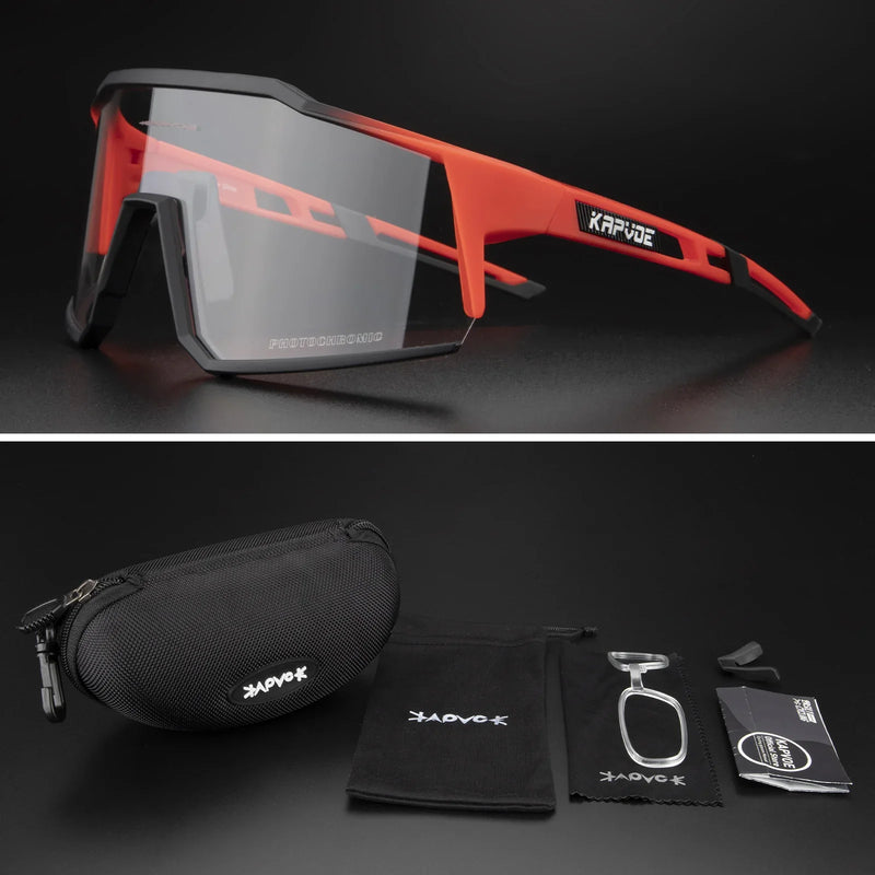 Óculos Fotocromático MTB + BRINDE Clipes de Lente de Grau