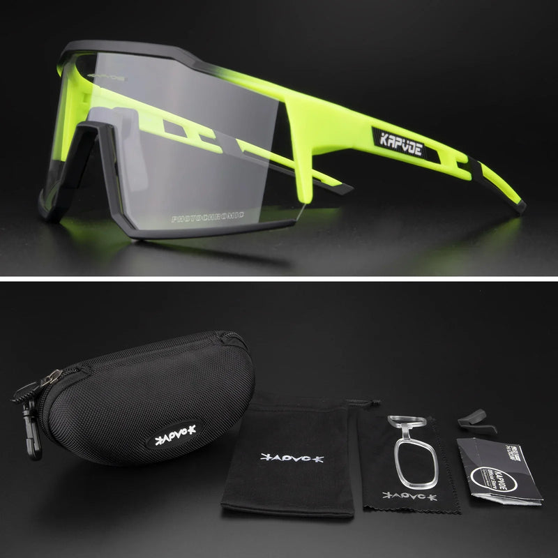 Óculos Fotocromático MTB + BRINDE Clipes de Lente de Grau