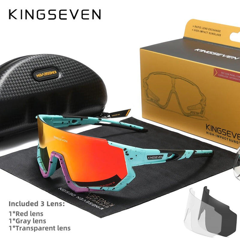 Kit Óculos Polarizados KINGSEVEN