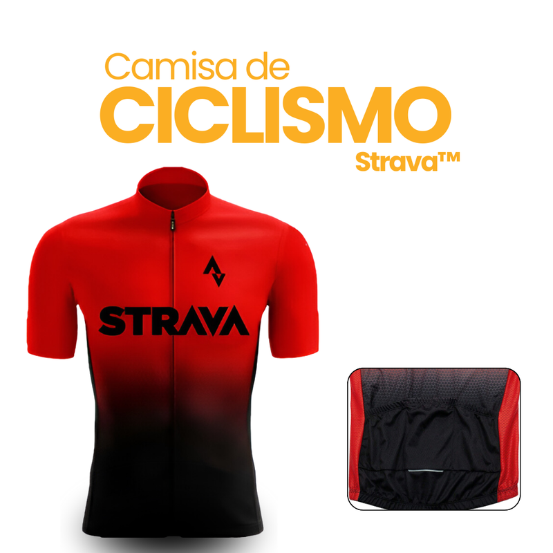 Camisa de Ciclismo Strava™ | MÊS DO CONSUMIDOR