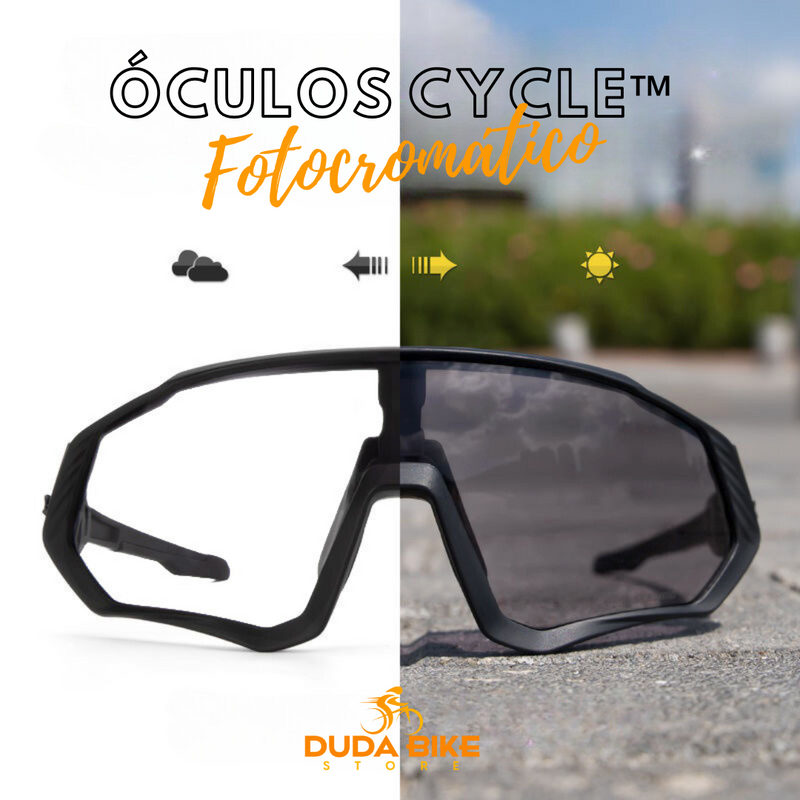 Óculos Fotocromático Cycle™ + BRINDE LUVA ULTRAGEL | MÊS DO CONSUMIDOR